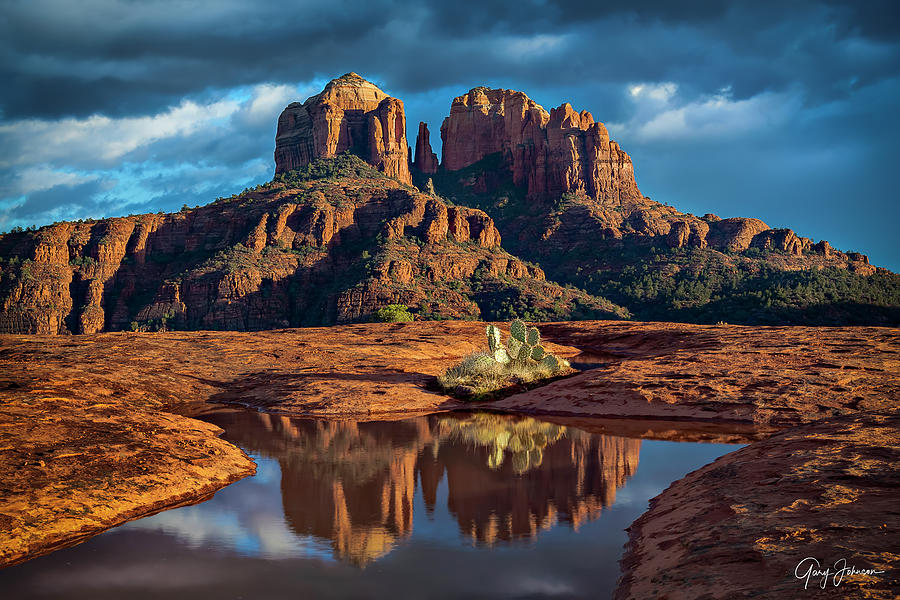 Cathedral Rock Photograph by Gary Johnson