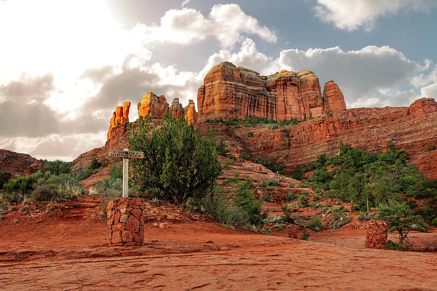Cathedral Rock Hiking Trail in Sedona Arizona Photograph by Good Focused