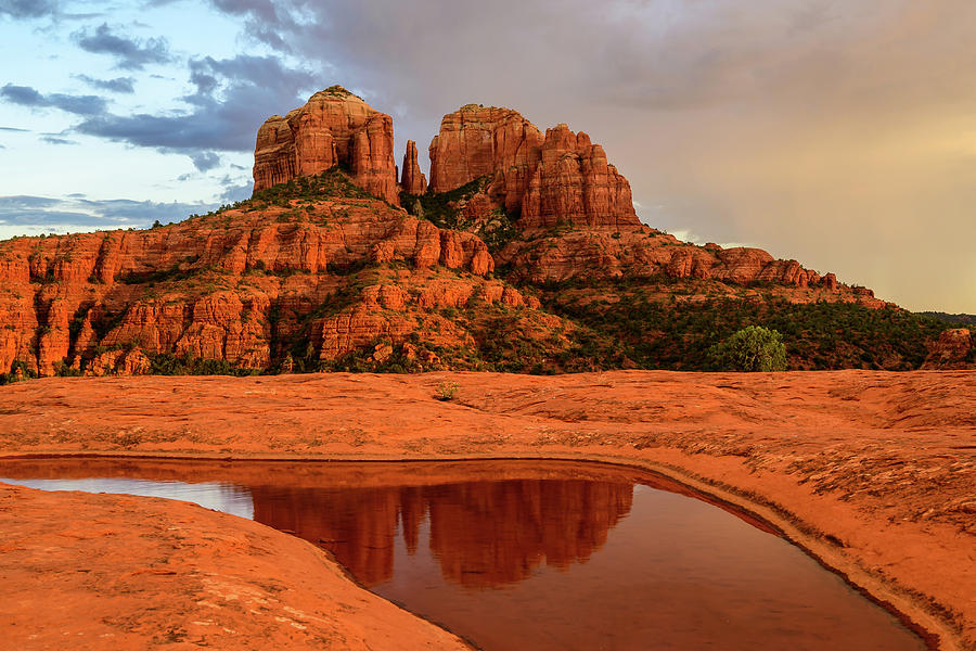 Cathedral Rock Photograph by Mike McCabe - Fine Art America