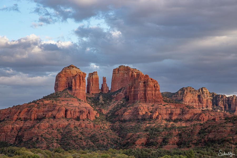 Cathedral Rock Photograph by Paul Schultz