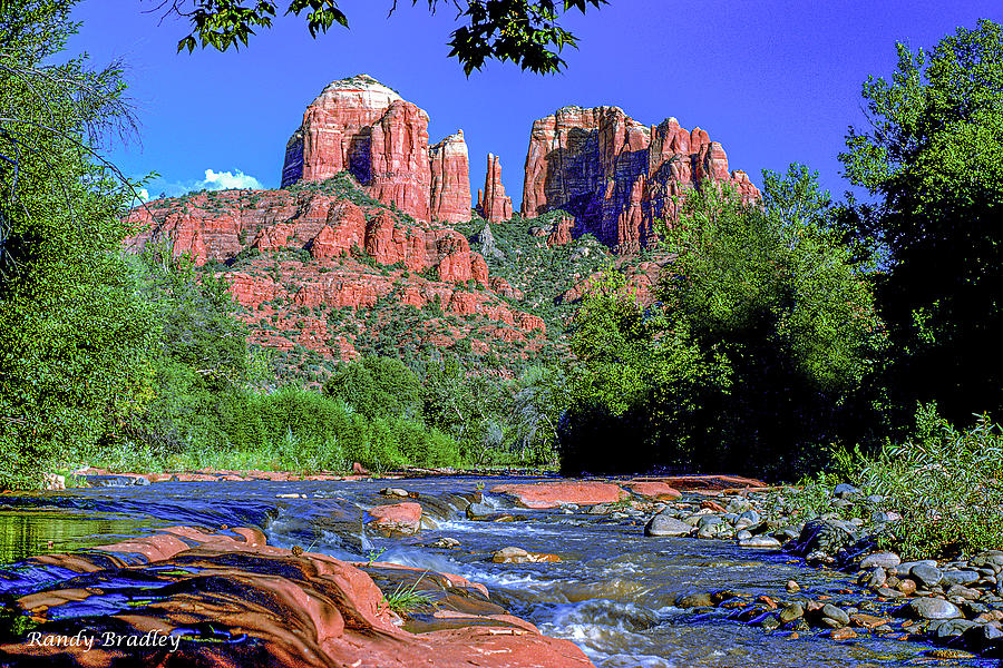 Cathedral Rock  Photograph by Randy Bradley