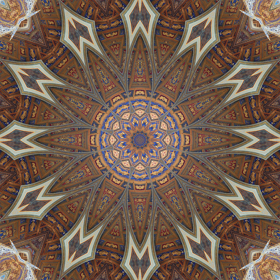 Cathedral Swirls Digital Art by Dave Turner
