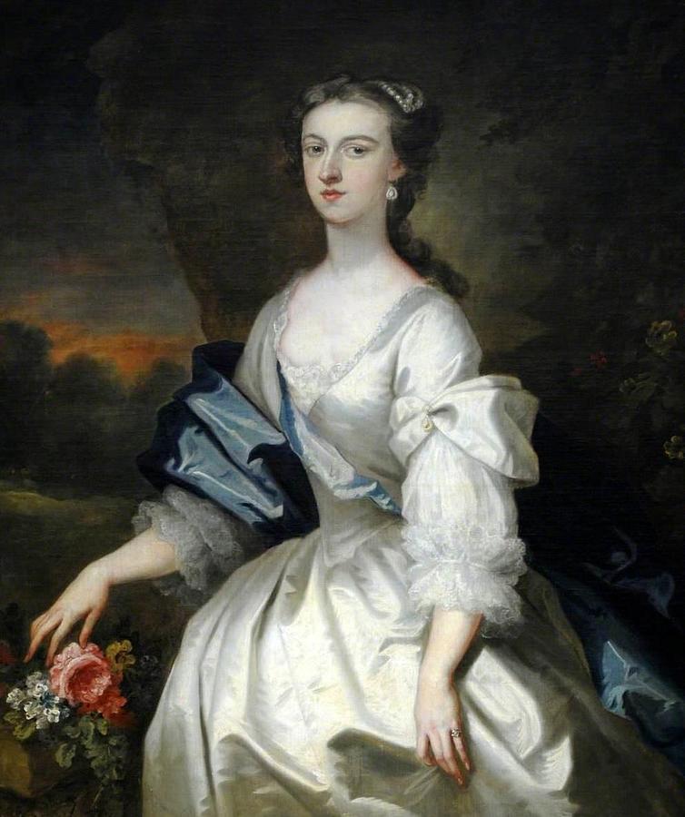 Catherine Harpur Lady Gough d 1740 Painting by John Vanderbank | Pixels