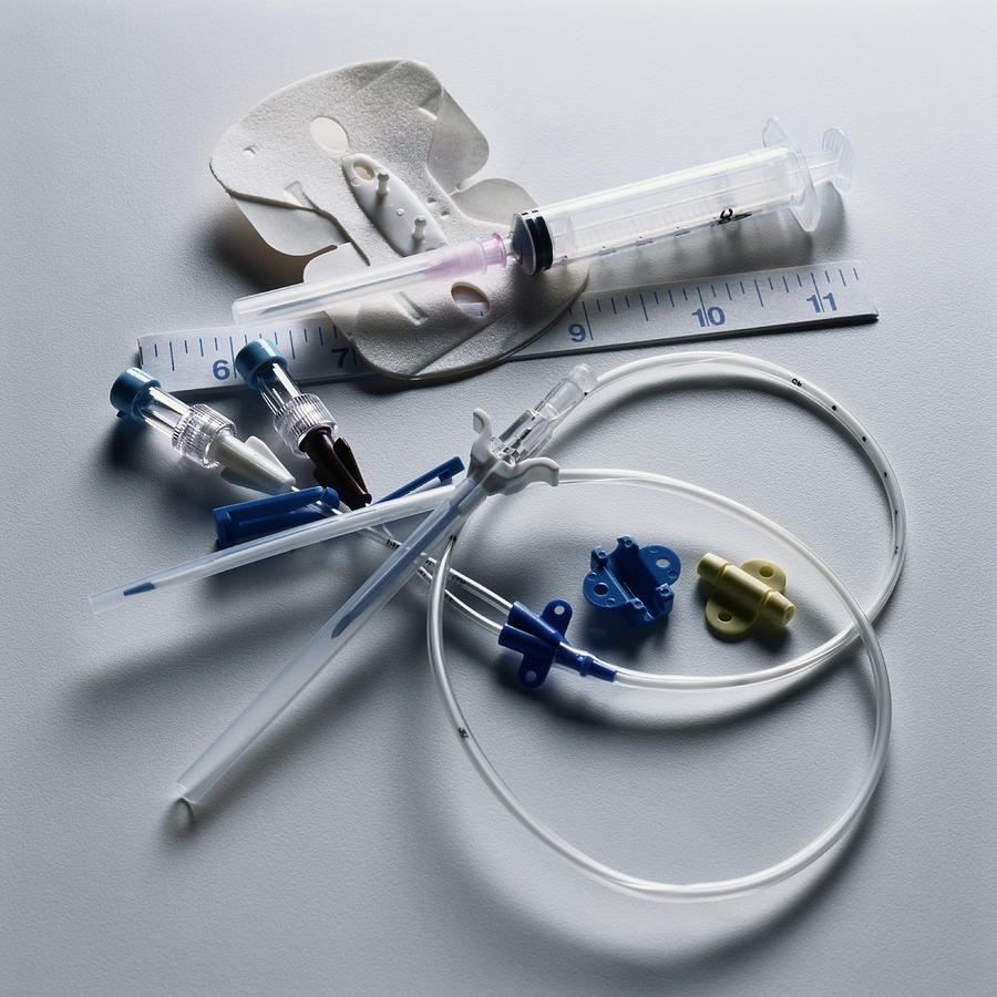 Catheter Kit Photograph by Don Farrall