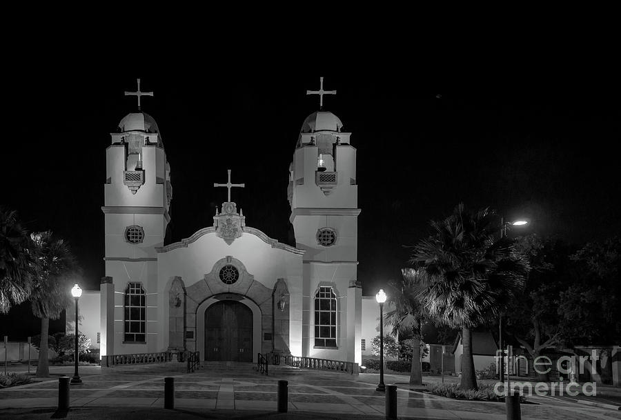 Catholic Church in Black and White Photograph by Imagery by Charly
