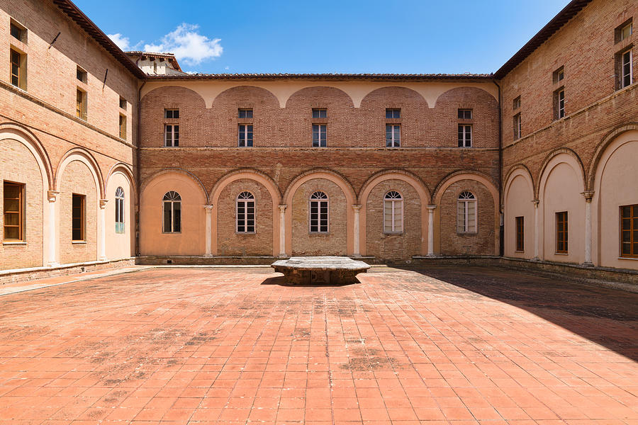 Catholic Church San Clemente in Santa Maria dei Servi, Siena, Tuscany Photograph by Mauro Tandoi