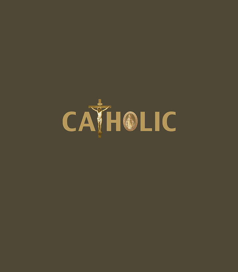 Catholic with Crucifix and Miraculous Medal Digital Art by Fabric Toni ...