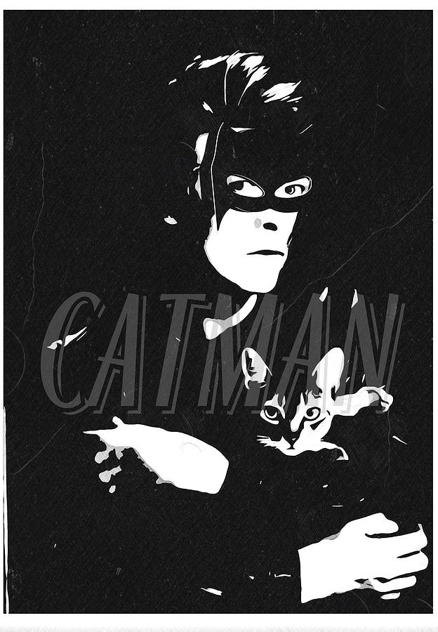 Catman Issue No. 1982 Digital Art by Christina Rick