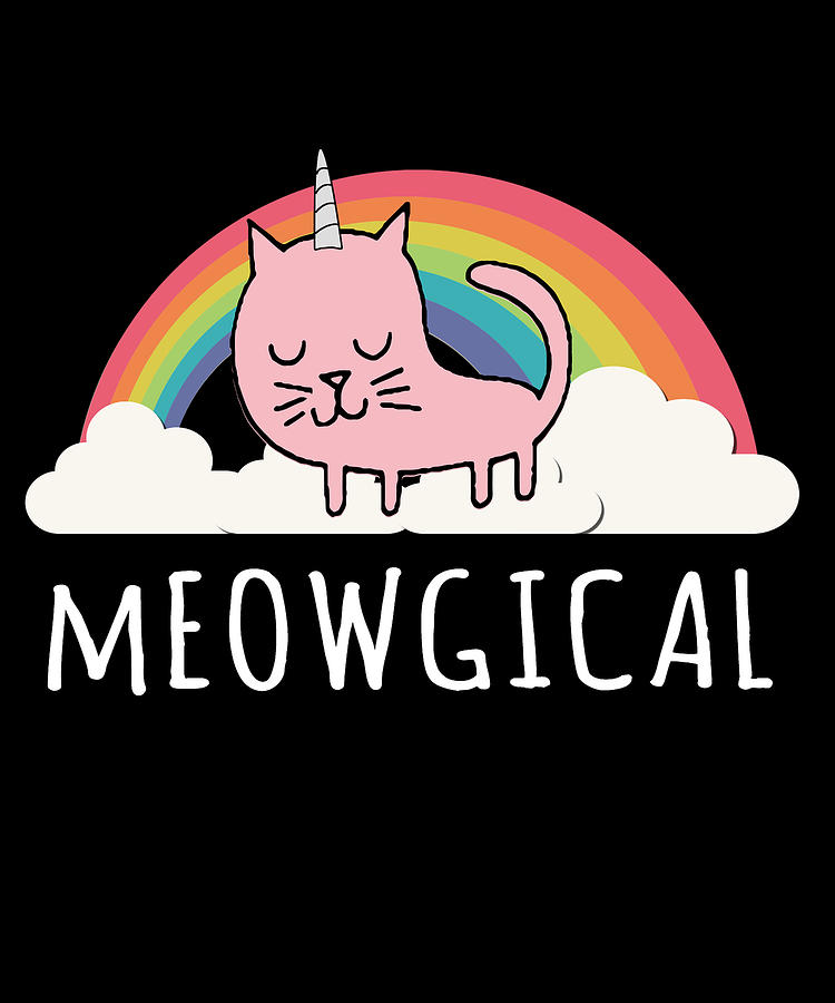 Cats Are Meowgical Digital Art by Flippin Sweet Gear
