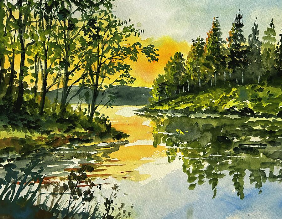 Catskill Memories Painting by Larry Whitler Catskill Memories Painting by Larry Whitler