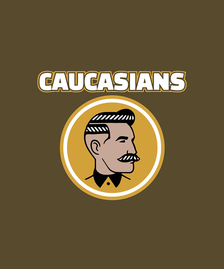 Caucasians Funny Vintage Caucasians Pride Offensive Meme T Shirts ...