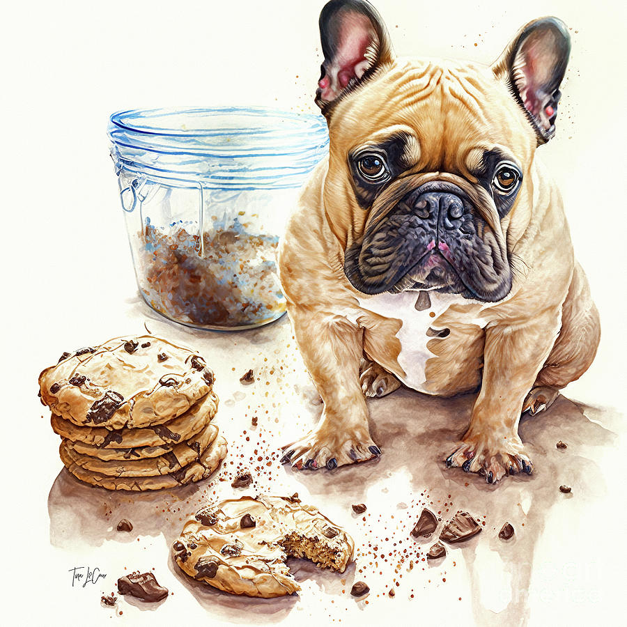 Caught In The Cookie Jar Painting by Tina LeCour