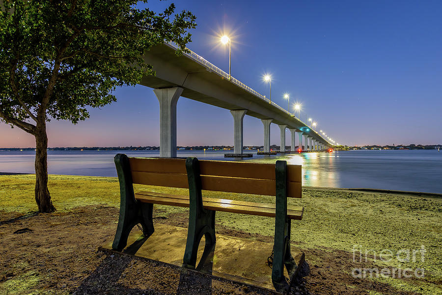 Causeway Bench Photograph by Tom Claud