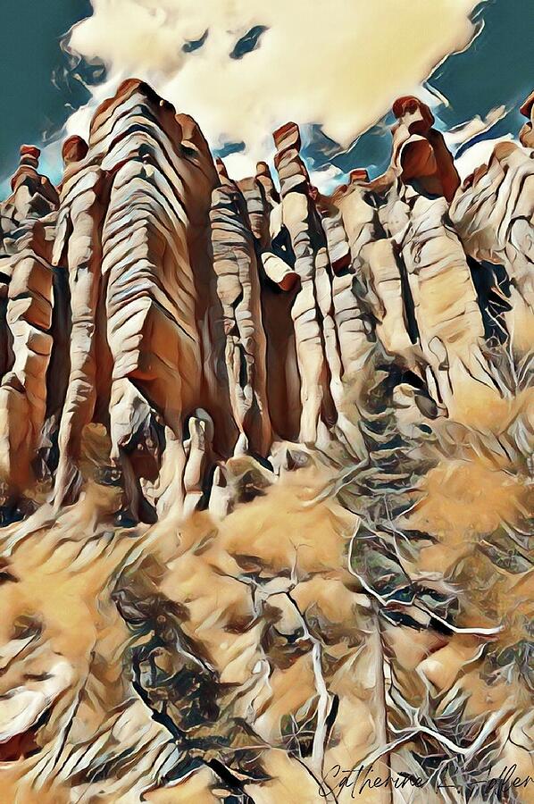 Cave Creek Canyon Digital Art by Catherine Adler Fine Art America