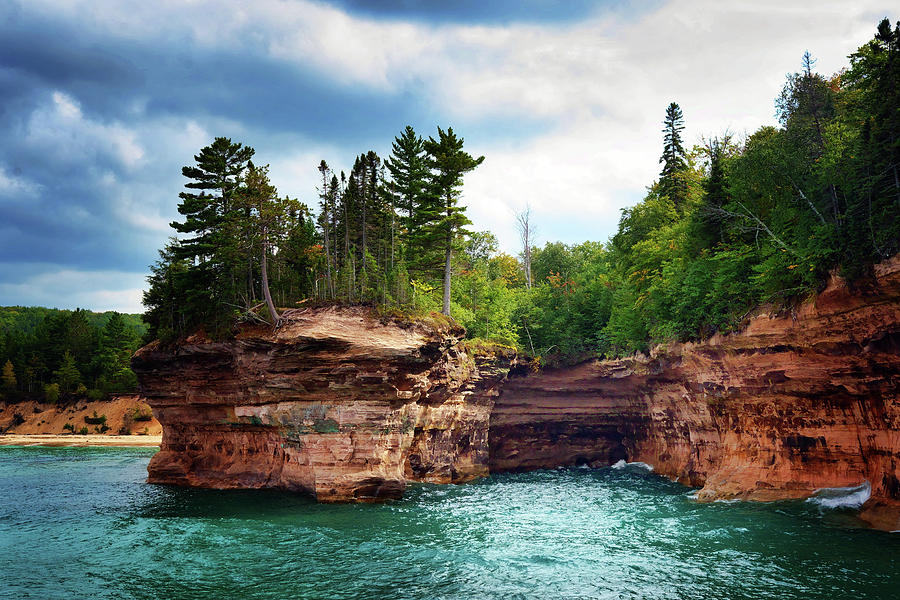 Cave - Pictured Rocks National Lakeshore Photograph by Nikolyn McDonald ...