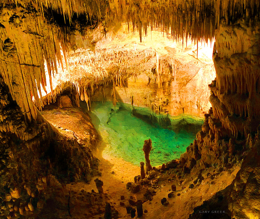 Cave Pool Photograph by Gary Greer - Fine Art America