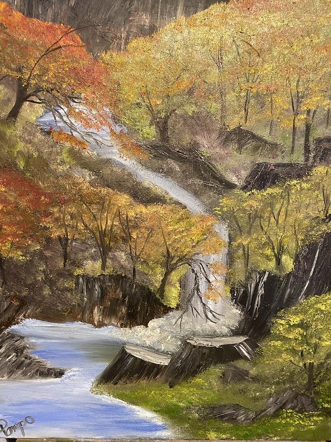 Cave Springs Painting by Pamela Dudley - Fine Art America