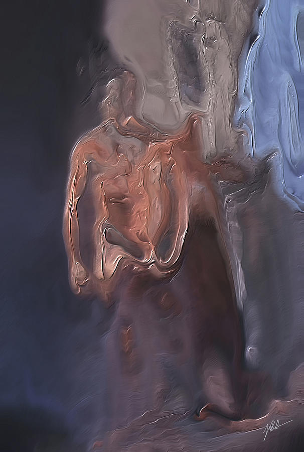 Caveman Digital Art by Joaquin Abella