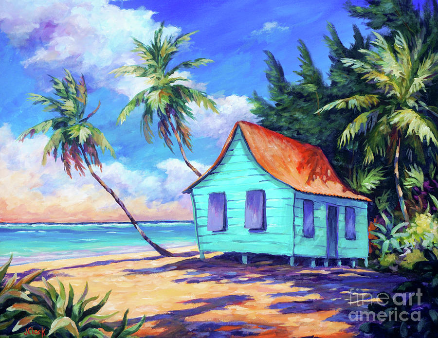 Cayman Cottage Painting