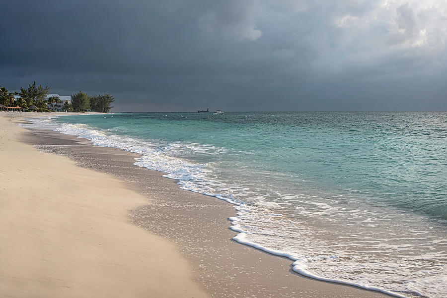Cayman Islands-Storm Moving In Photograph by Judy Wolinsky