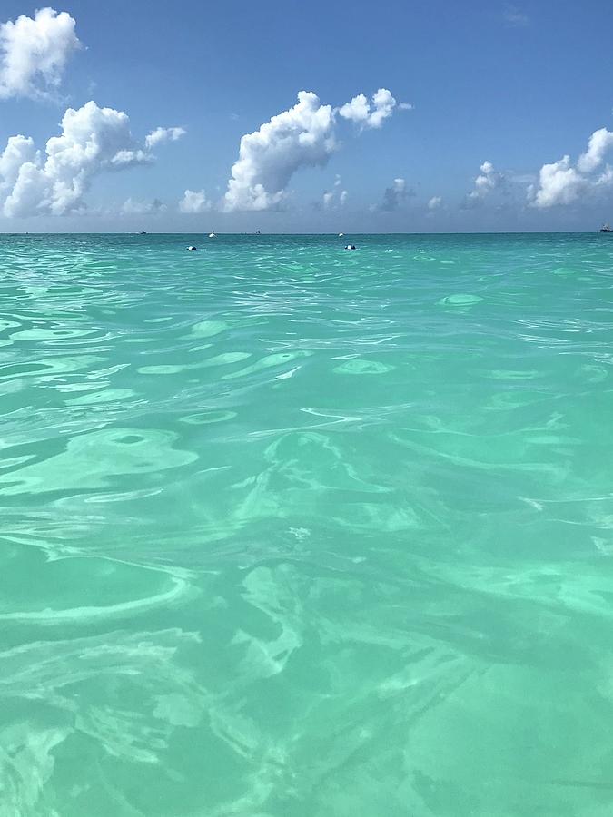 Cayman Water Photograph by Allison Lumbatis | Fine Art America