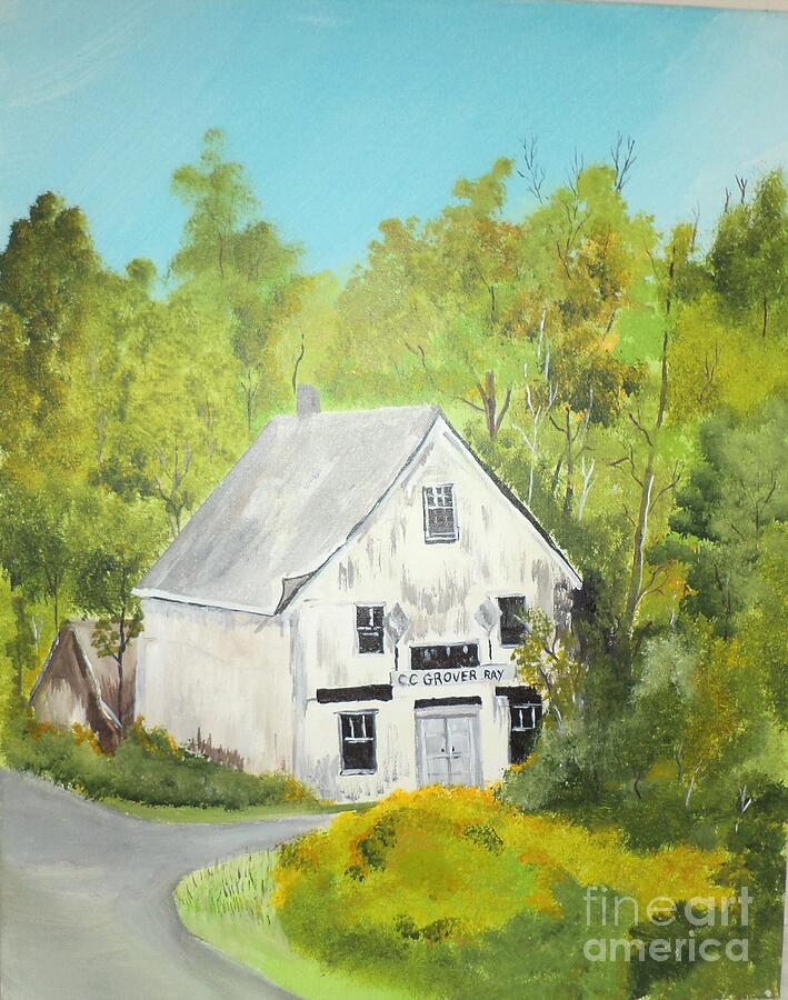 CC Grover Ray Abandoned Store Painting # 288 Painting by Donald Northup CC Grover Ray Abandoned Store Painting # 288 Painting by Donald Northup