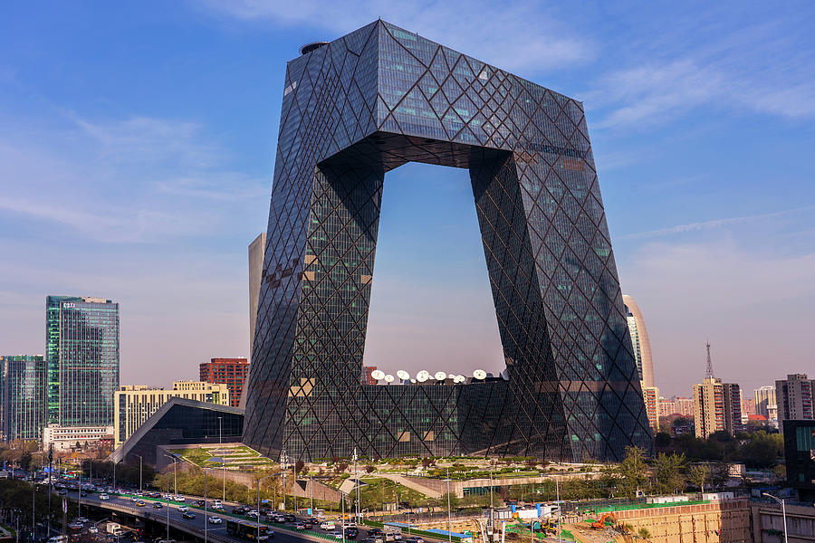 CCTV Headquarter building in Beijing Photograph by Camera Destinations ...