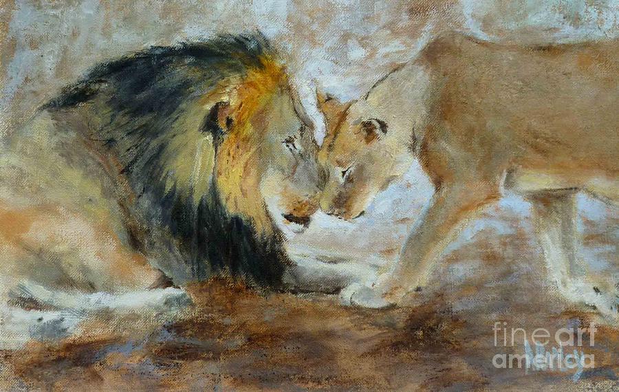 Cecil Painting by Ann Radley