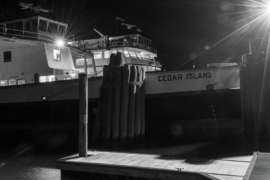 Cedar Island Ferry  Photograph by Liz Albro