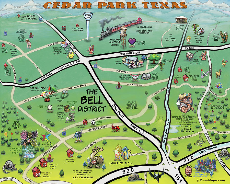 Cedar Park 2023 Digital Art
