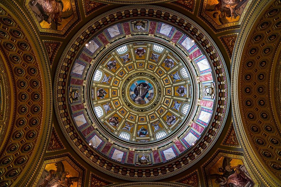 Ceiling Frescoes of Saint Stephen's Cathedral Photograph by Nathan ...