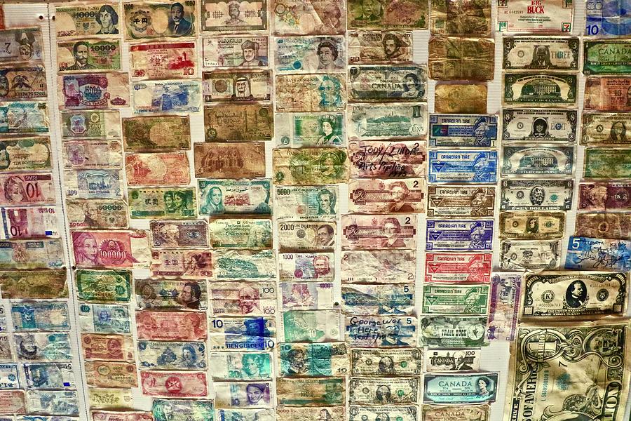Ceiling Money Photograph