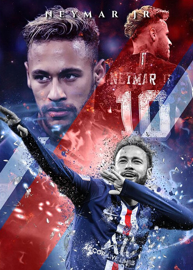 Celebrate Neymar Digital Art by Dylan Wonders - Fine Art America