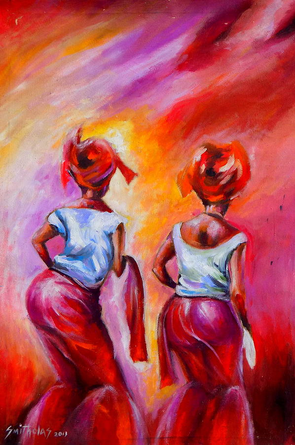 Celebration Of Life  Painting by Olaoluwa Smith