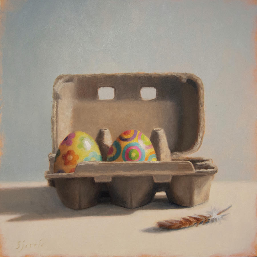Egg Painting - Celebration by Susan N Jarvis