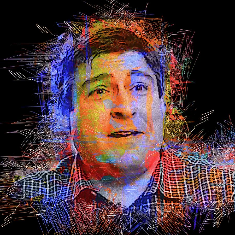 Celebrity Adam F Goldberg Digital Art by Walter Florine - Fine Art America