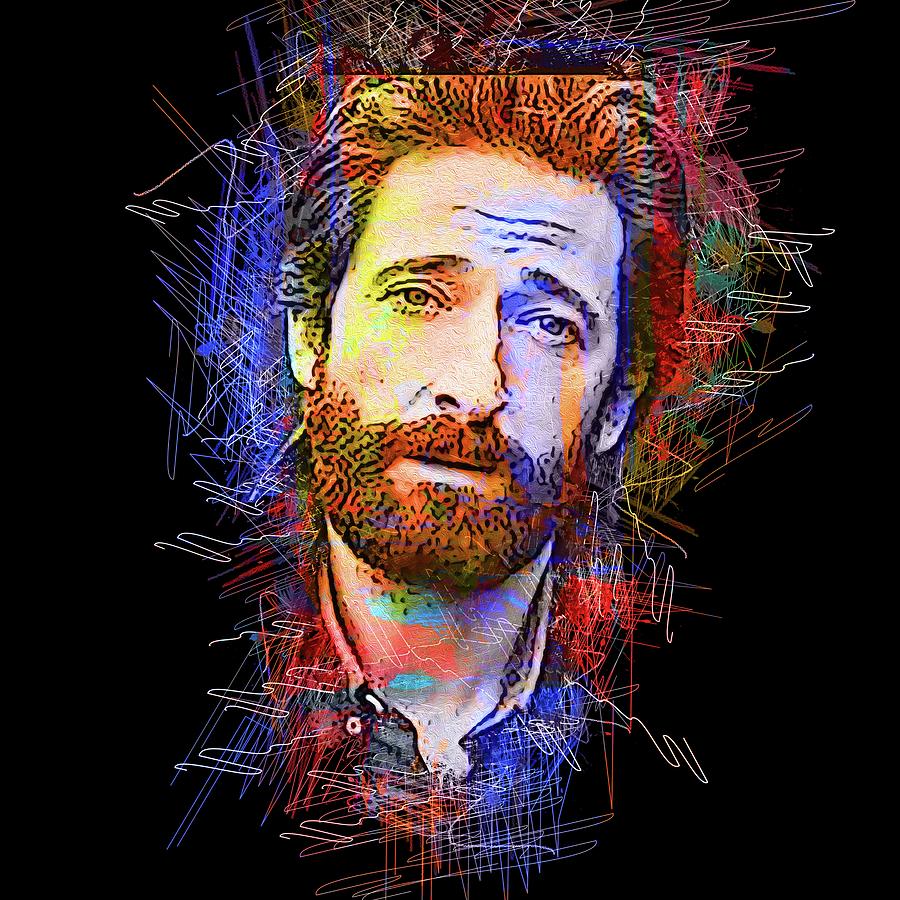 Celebrity Adrien Brody Digital Art by Walter Florine - Pixels