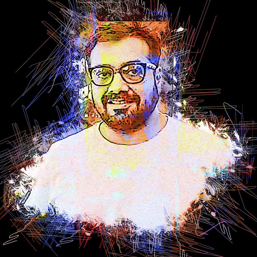 Celebrity Anurag Kashyap Digital Art by Walter Florine - Fine Art America