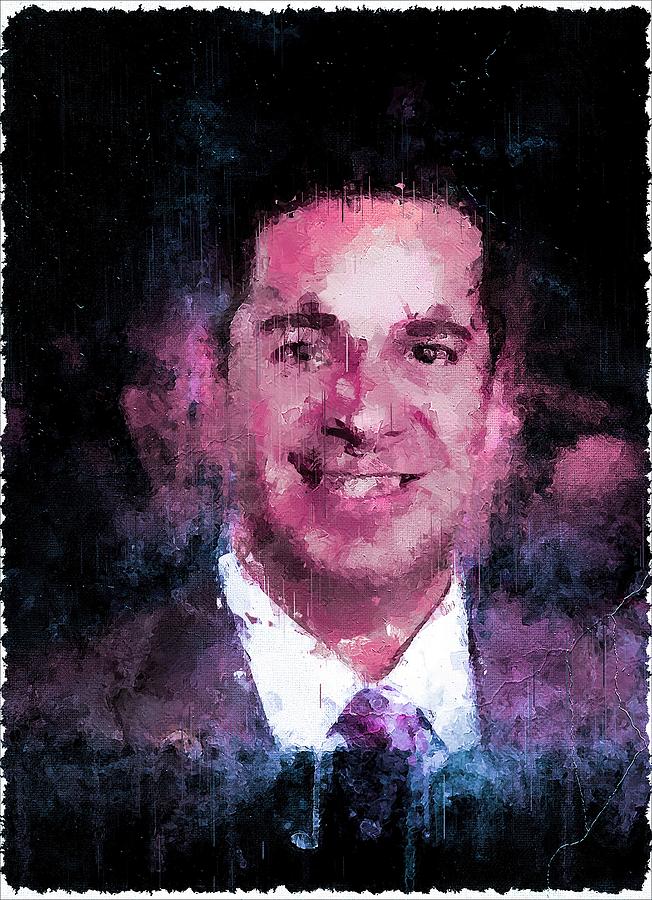 Celebrity Ben Ray Lujan Famous People Art colorful Digital Art by Dag ...