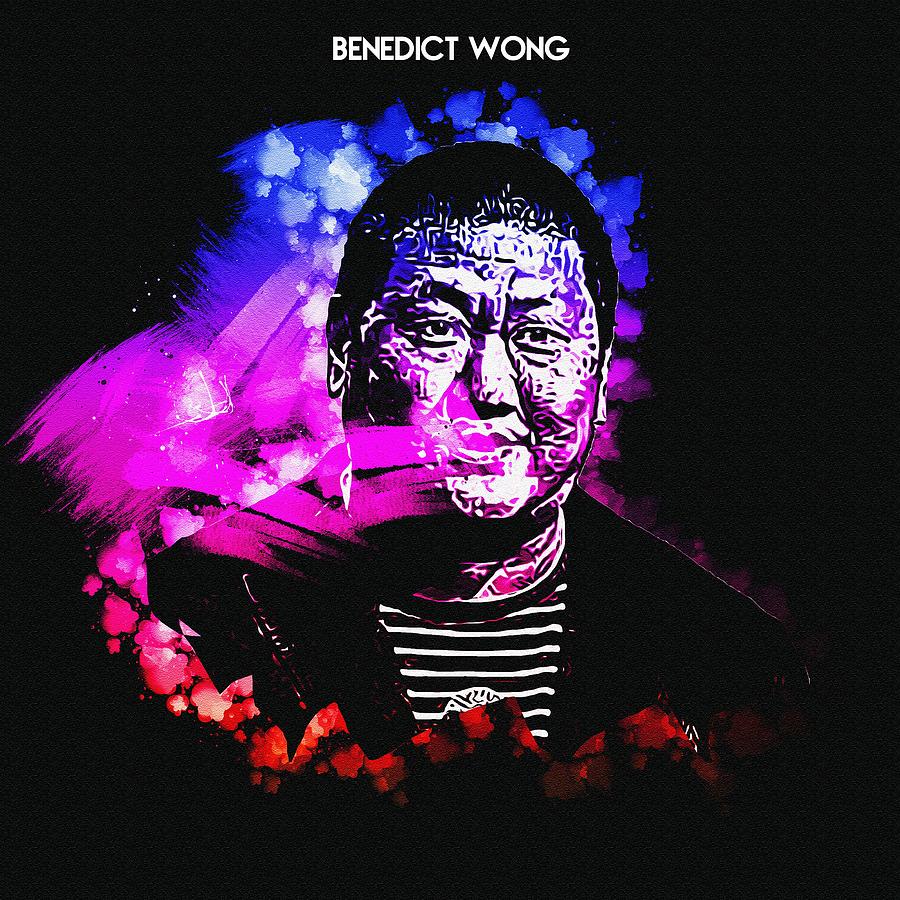 Celebrity Benedict Wong Mixed Media by Luettgen Vidal | Fine Art America