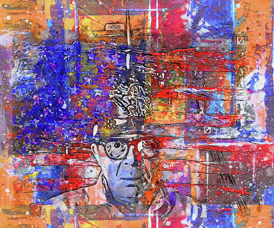 Celebrity Billy Wilder Mixed Media by Franz Elvie - Fine Art America