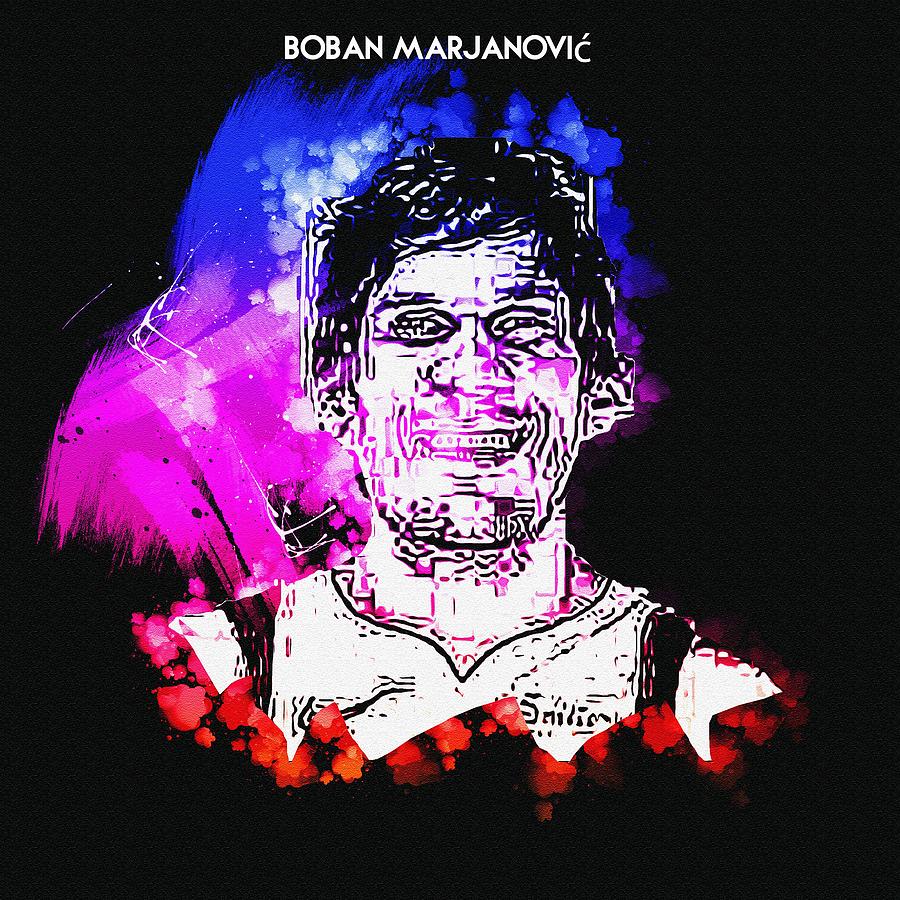 Celebrity Boban Marjanovic Mixed Media by Luettgen Vidal - Fine Art America