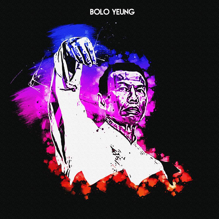 Celebrity Bolo Yeung Mixed Media by Luettgen Vidal - Fine Art America