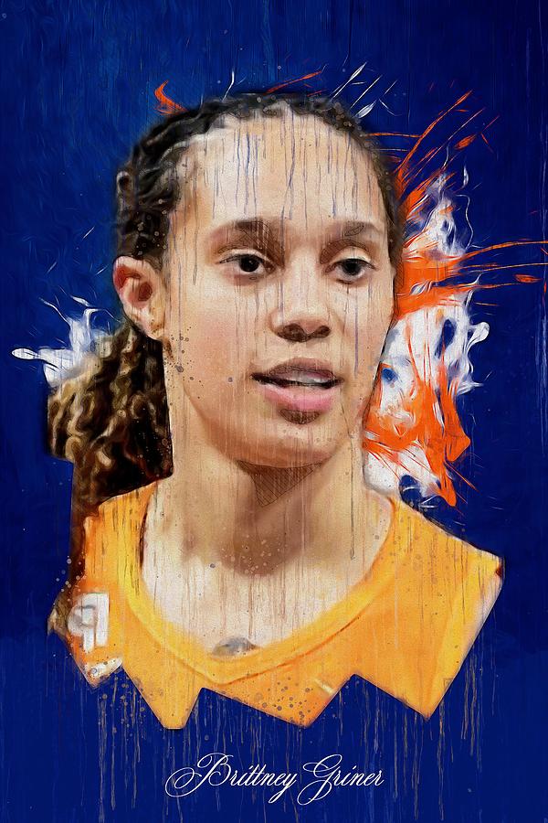 Celebrity Brittney Griner Digital Art by Jessica Colby - Fine Art America