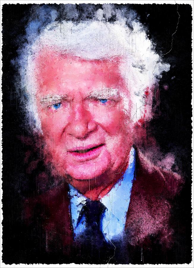 Celebrity Buddy Ebsen art Mixed Media by Luettgen Vidal - Fine Art America