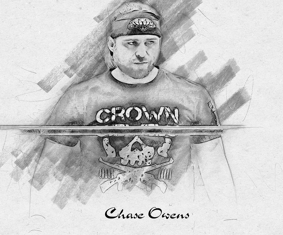 Celebrity Chase Owens Mixed Media by Emilio Nolan - Fine Art America