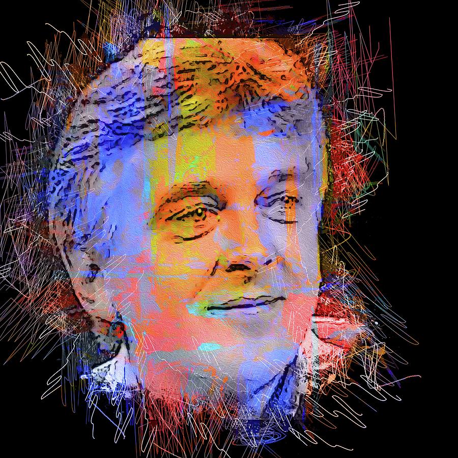 Celebrity David Hemmings Digital Art by Walter Florine - Fine Art America