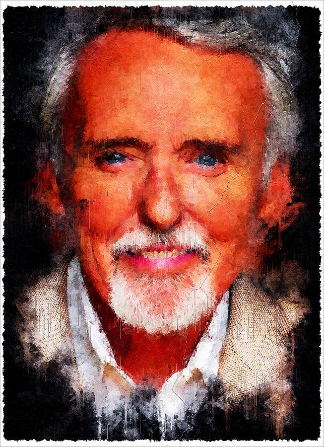 Celebrity Dennis Hopper art Mixed Media by Luettgen Vidal - Fine Art ...