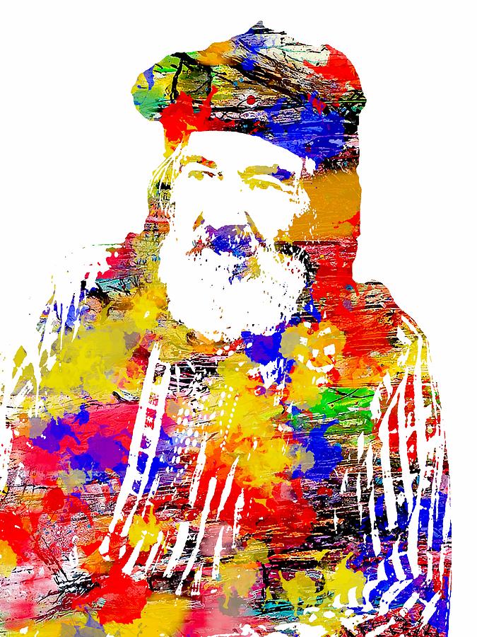 Celebrity Gabby Hayes Color art Digital Art by Walter Florine | Pixels