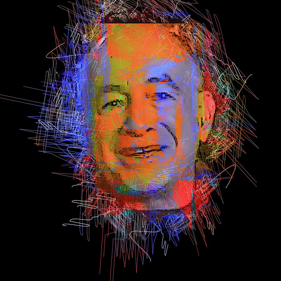 Celebrity Gary David Goldberg Digital Art By Walter Florine 